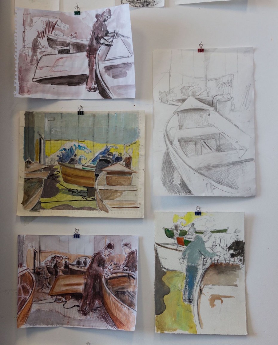 4 Boatbuilders Drawings