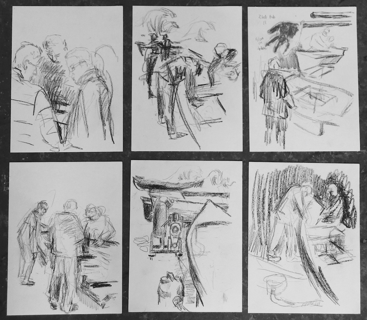 Dutch Master Sketchbook pages