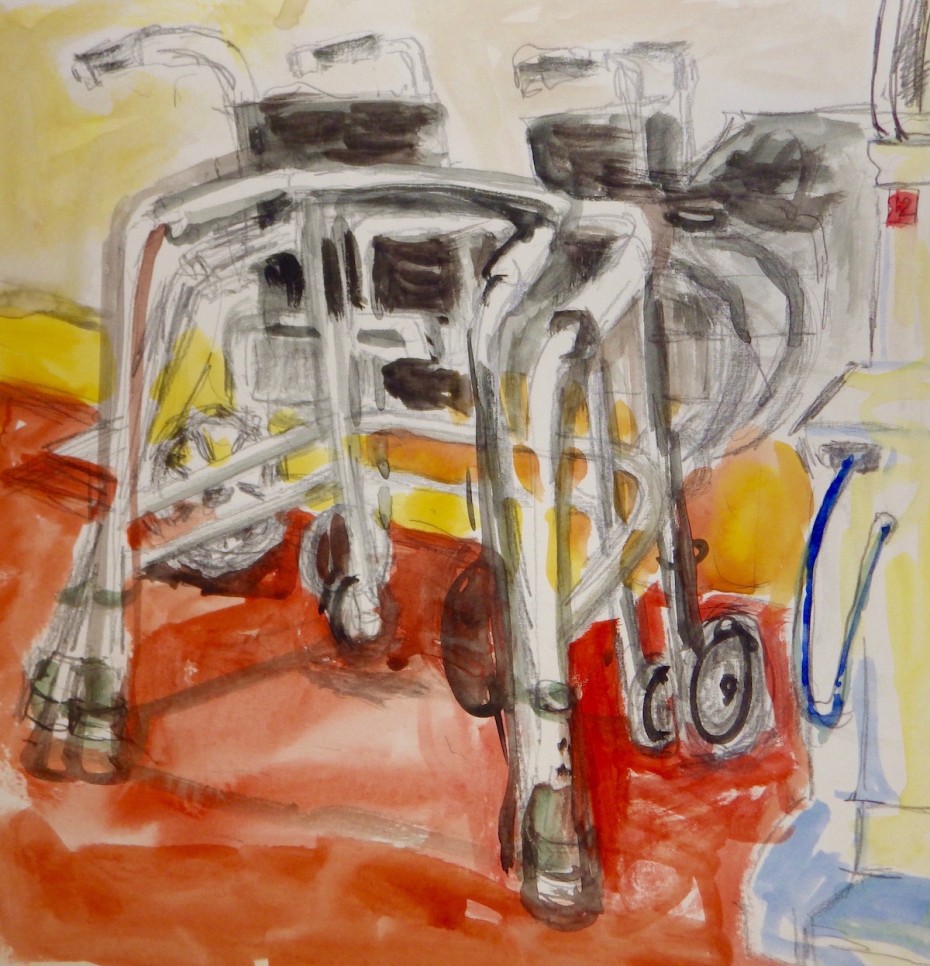 Renal unit waiting area